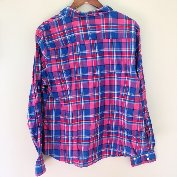 NWT J. Crew Perfect Fit Flannel - Picture 2 of 7
